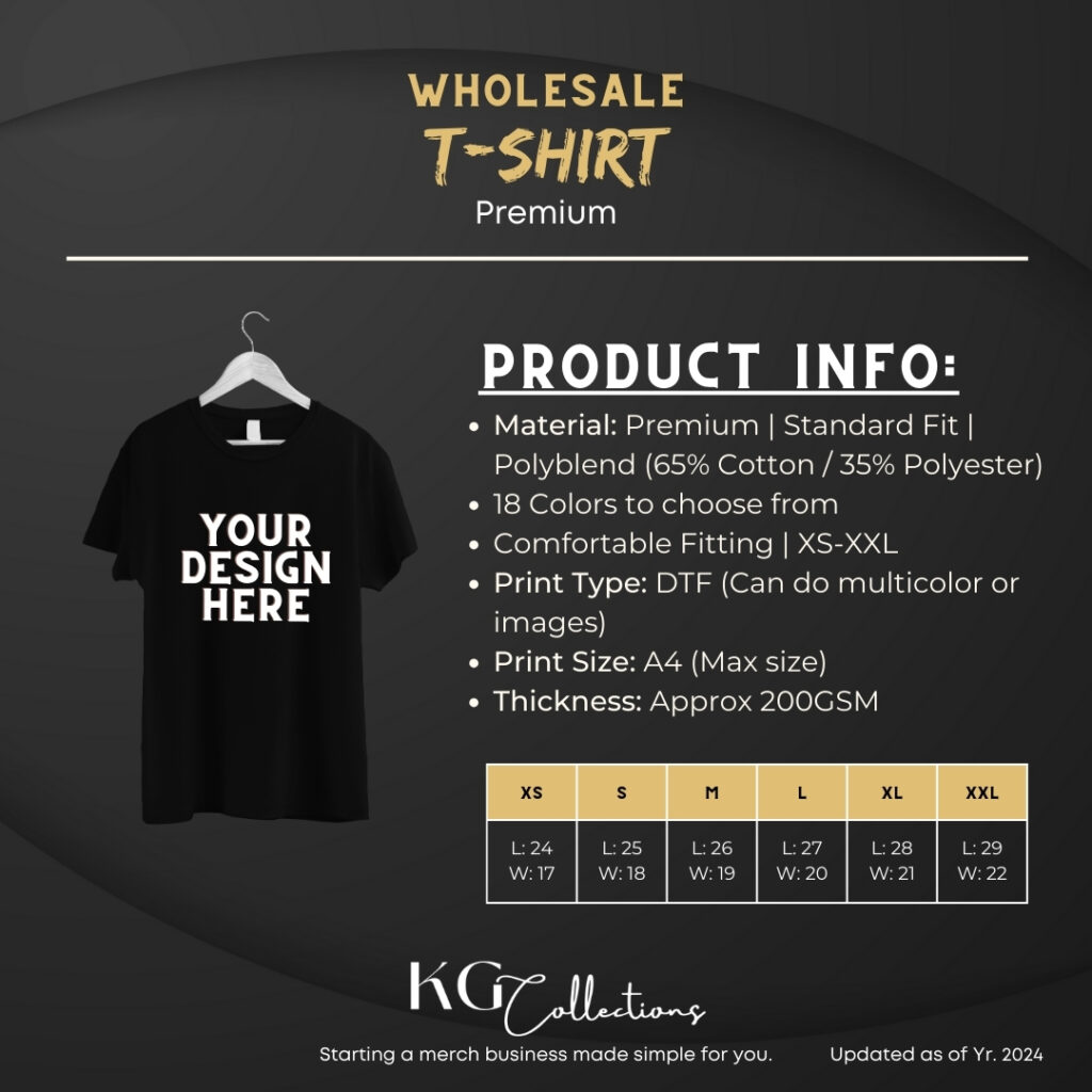 Improved KGC Wholesale Merchandise | KGC customized T-Shirt merch Featured 3