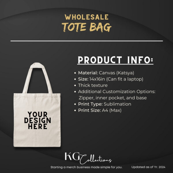 Improved KGC Customized Tote Bag Merch Featured Image 2