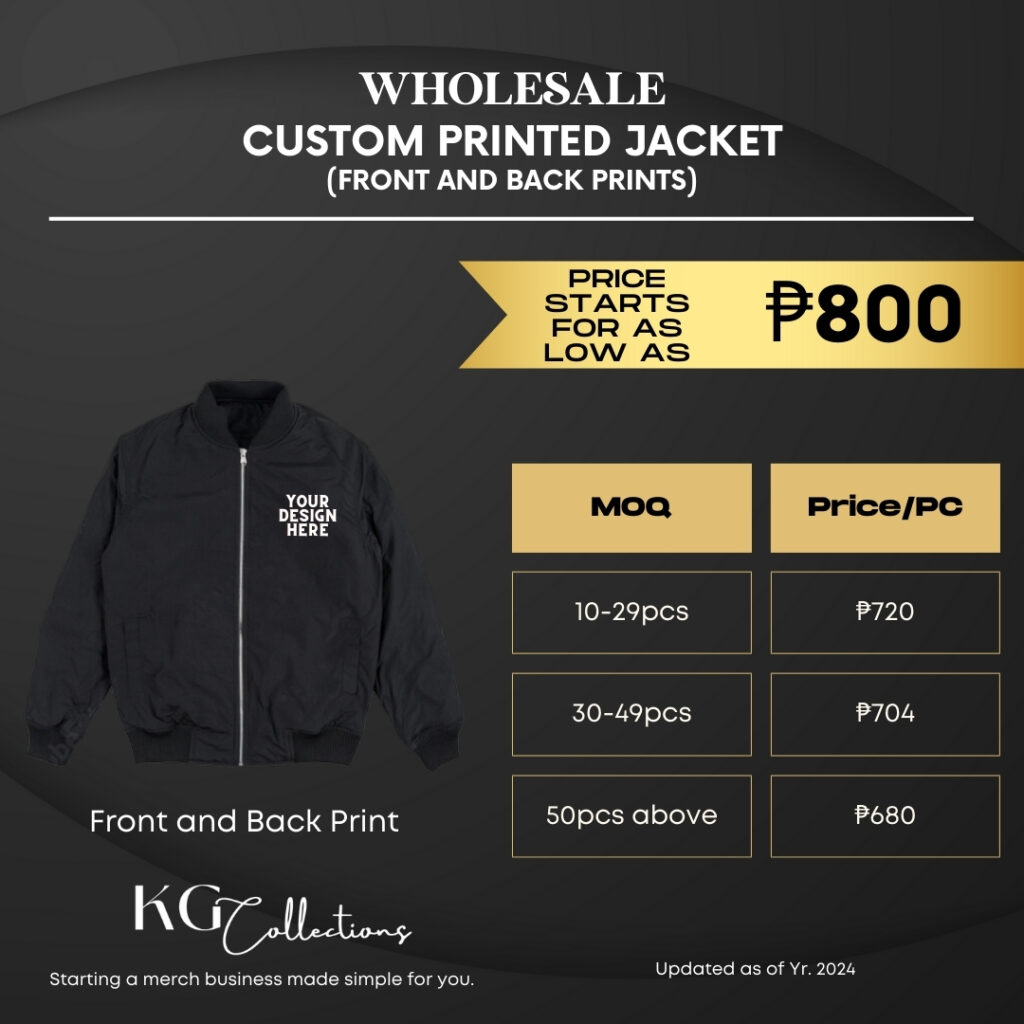 Improved KGC Customized Bomber Jacket Merch Featured Image 1