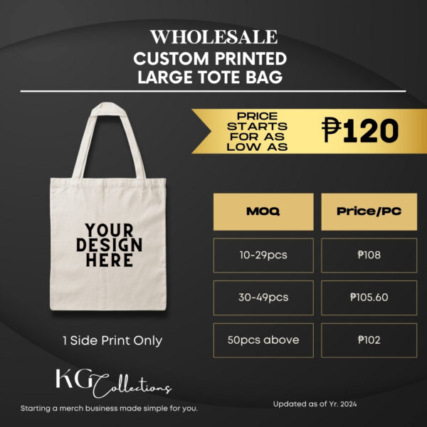 Improved KGC Customized Tote Bag Merch Featured Image 1